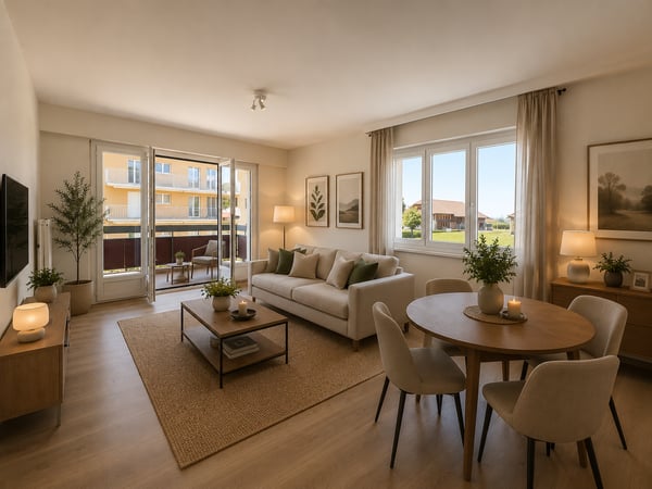 Charmant appartement de 3,5 pièces de 83m2 à Vuisternens-en-Ogoz 1