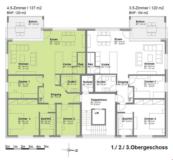 mit Aussicht - grosszügige, moderne Wohnung 8