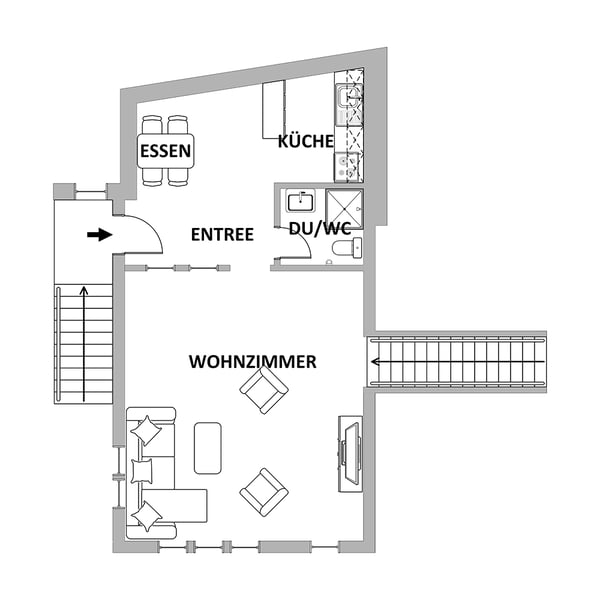 Interessantes Walliserhaus mit zwei Wohneinheiten 13