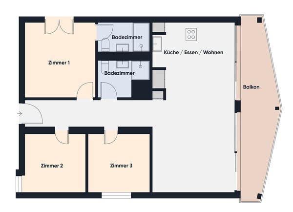Helle 1.5-Zimmer Neubauwohnung mit Balkon und Lift in St. Niklaus 13