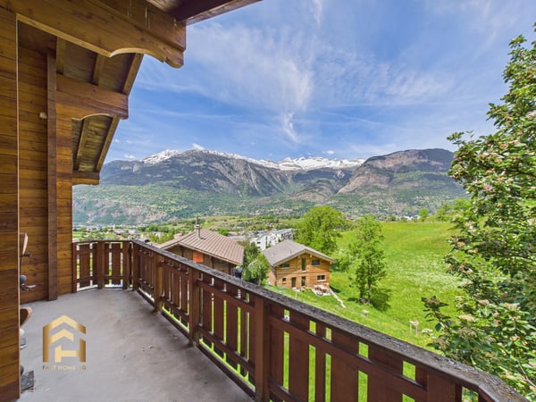 Über den Dächern von Ried-Brig EFH mit Wintergarten, Sauna & Weitbli 8