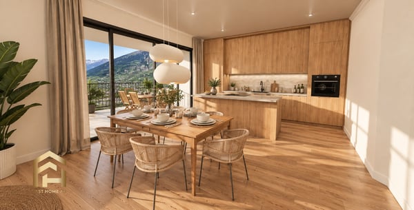 Attraktiv gelegene 4.5 Zimmerwohnung im Erdgeschoss West 2