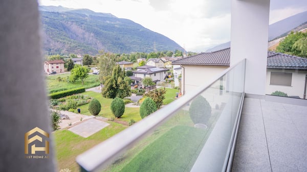 Erstbezug in Raron grosszügige 5.5-Zimmer-Wohnung mit Weitblick 5