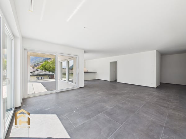 Erstbezug in Raron grosszügige 5.5-Zimmer-Wohnung mit Weitblick 2