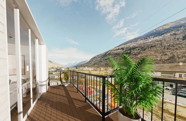 Penthouse-Feeling: 3.5-Zimmer-Neubau mit Traumterrasse 10