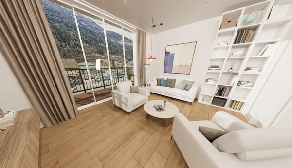 Penthouse-Feeling: 3.5-Zimmer-Neubau mit Traumterrasse 2