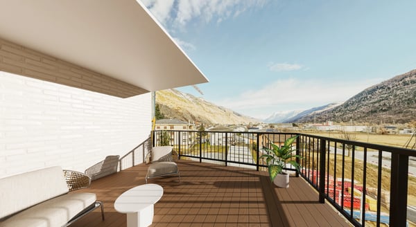 Penthouse-Feeling: 3.5-Zimmer-Neubau mit Traumterrasse 9
