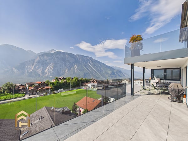 Grosszügige 5.5 Terrassenwohnung mit freiem Blick über das Rhonetal 13