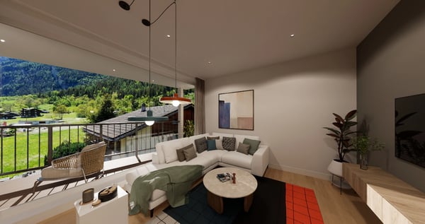 Neubau-Traum: Helle 4.5 ZWG im 1.OG mit Balkon & Lift 3