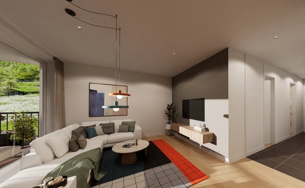 Neubau-Traum: Helle 4.5 ZWG im 1.OG mit Balkon & Lift 2
