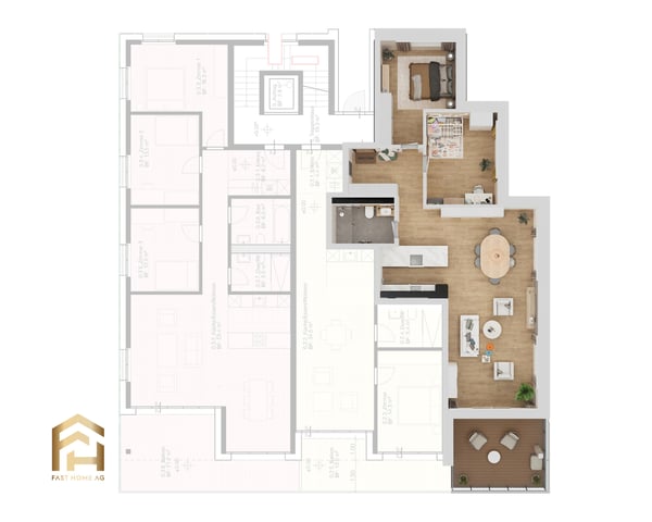 Erstbezug MFH Imbach 2.5 Zimmerwohnung 2
