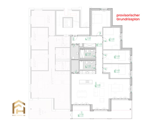 Grosszügige 5.5 Zimmerwohnung im Erdgeschoss - MFH Imbach 2