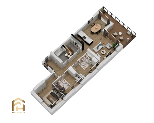 Erstbezug MFH Imbach 4.5 Zimmerwohnung 5