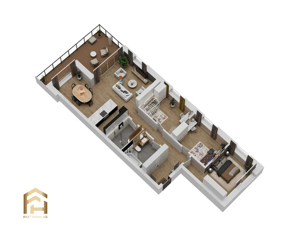 Erstbezug MFH Imbach 4.5 Zimmerwohnung 2