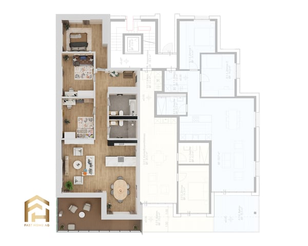 Erstbezug MFH Imbach 3.5 Zimmerwohnung 6