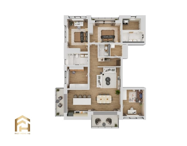 Exklusives Neubau-Projekt: Hochwertige 5.5-Zimmer-Wohnung 3
