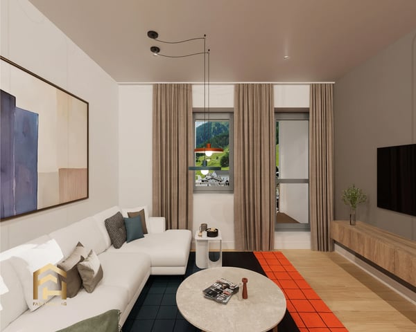 2.5-Zimmer-Dachwohnung mit Morgensonne und Bergblick 3