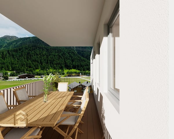 Grosszügige 4.5-Zimmer-Dachwohnung mit Panoramablick talabwärts 7