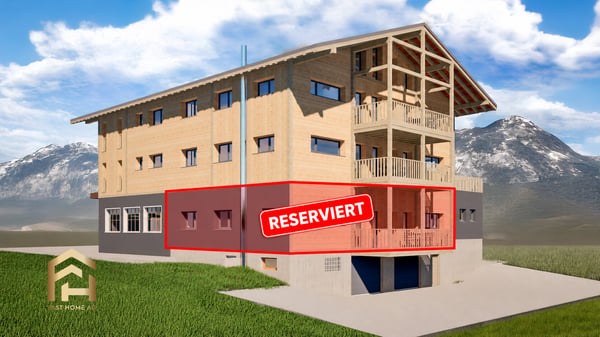 3.5-Zimmerwohnung mit Südwest-Balkon im Erdgeschoss 1