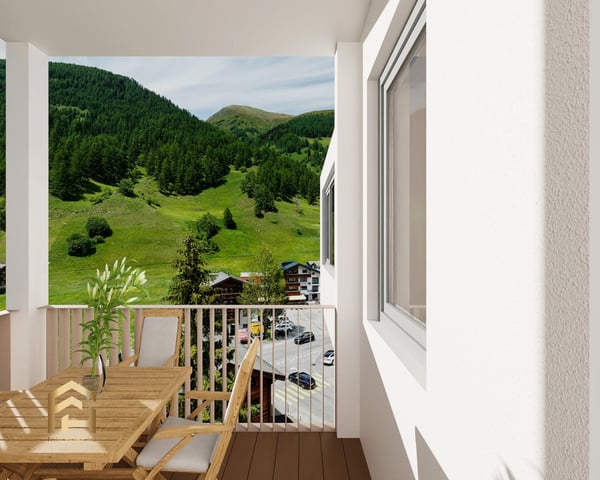 Helle 2.5-Zimmer-Dachwohnung in Ulrichen 6