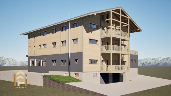 Helle 2.5-Zimmer-Dachwohnung in Ulrichen 10