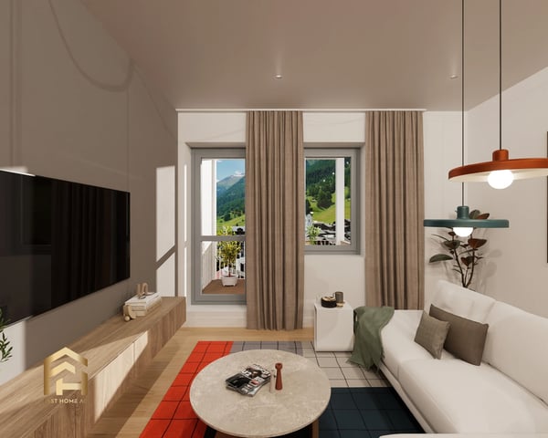 Helle 2.5-Zimmer-Dachwohnung in Ulrichen 3