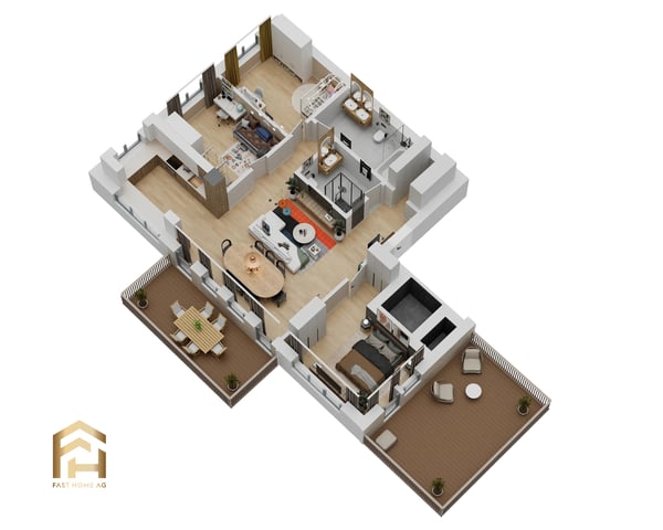 4.5-Zimmerwohnung mit Weitblick Richtung Brig Erstwohnsitz 11