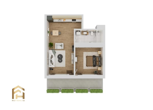 Attraktive 3.5 Zimmer Wohnung in Naters - Erstbezug 6