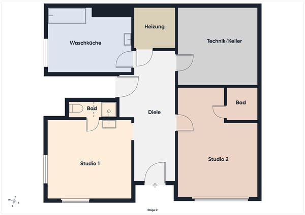 Teilrenoviertes Chalet mit 4 Wohneinheiten in Bürchen zu verkaufen 9