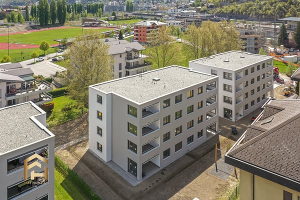 Top-Modern wohnen in Visp West: Neuwertige 4.5-ZWG 13