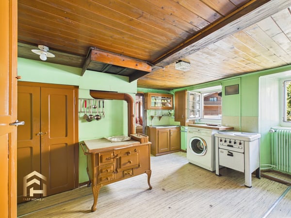 Umbauprojekt mit Maisonette-Potenzial in Saas-Fee, Zweitwohnsitz bewil 7