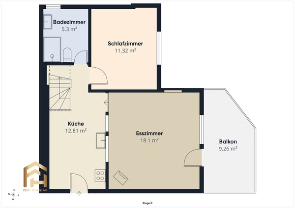 Modernes Chalet mit sonniger Südterrasse in Oberrotafen 11