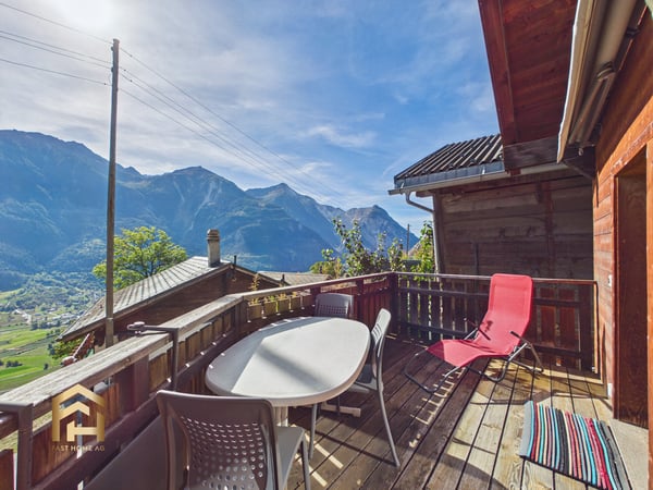 Modernes Chalet mit sonniger Südterrasse in Oberrotafen 10