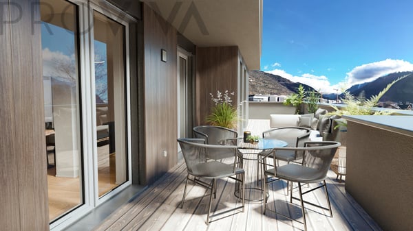 Neubau über allen Dächern - in ruhigem Wohnquartier!