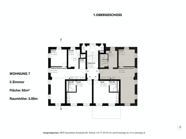 Hochwertige, moderne 4.5 Zimmer-Wohnung mit Altbaucharme 6
