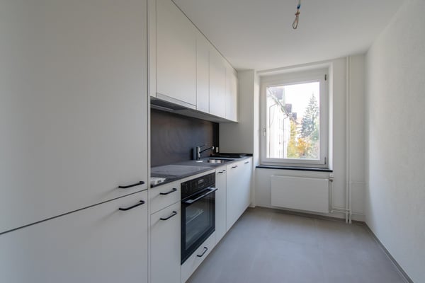 Grosszügige, frisch renovierte 2.5 Zimmer-Wohnung mit Balkon 2