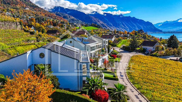 Villa familiale avec jacuzzi et vue panoramique sur le lac! 1