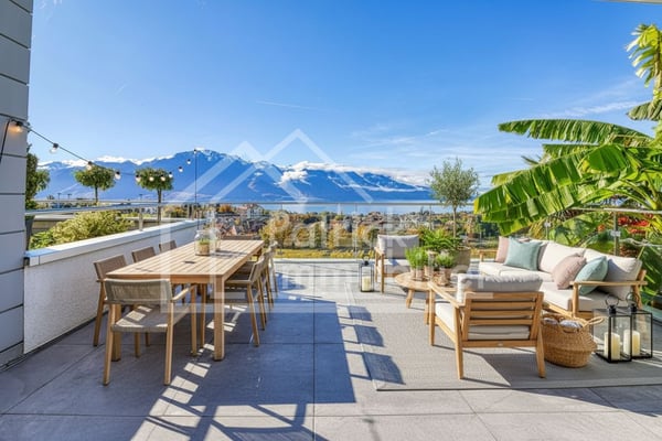 Villa familiale avec jacuzzi et vue panoramique sur le lac! 2