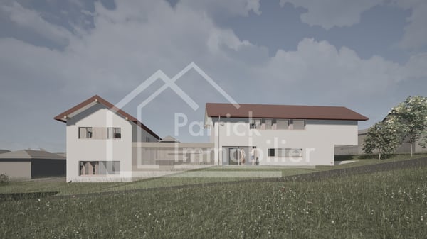 Terrain avec permis en force pour 2 villas à Concise 5