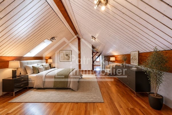 Résidence d'exception en triplex avec vue panoramique sur le lac 12