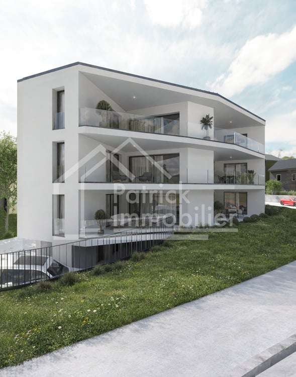 Attique 4.5 pièces neuf avec balcon de 32 m² à Courtepin