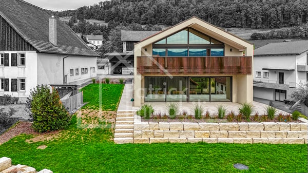 Villa contemporaine de luxe avec vue dégagée à Montavon 2