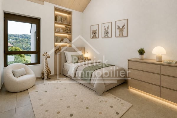 Villa contemporaine de luxe avec vue dégagée à Montavon 13