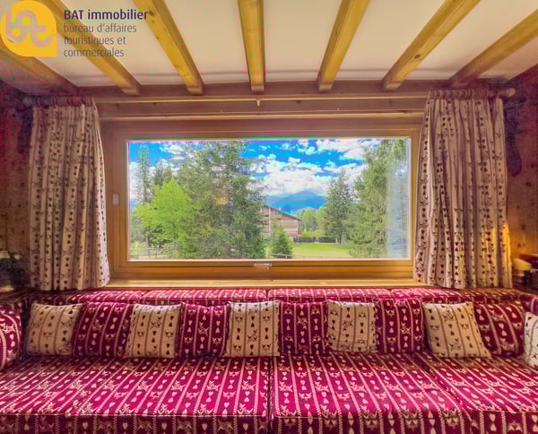 Hiver 2026 Duplex dans chalet quartier résidentiel à proximité du Golf de Crans 6