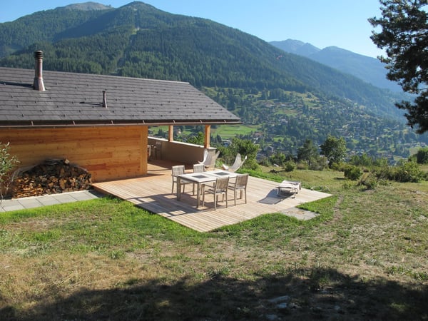 Chalet moderne de 4 pièces avec vue panoramique à Vercorin 2