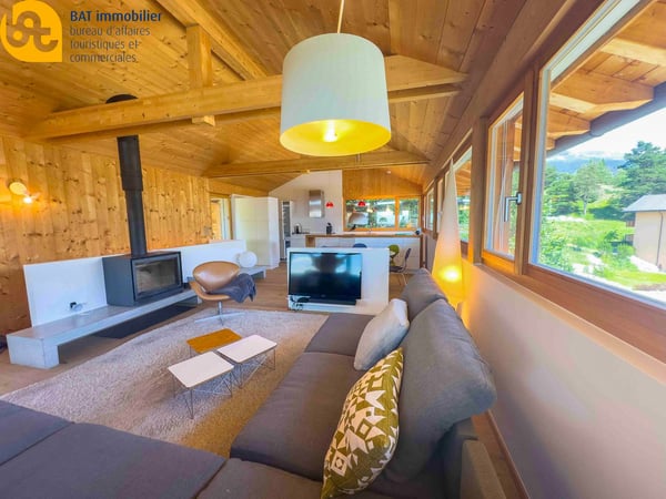 Chalet moderne de 4 pièces avec vue panoramique à Vercorin 4