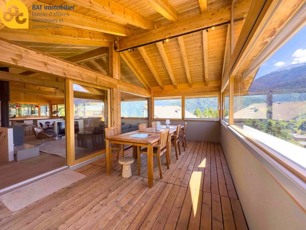 Chalet moderne de 4 pièces avec vue panoramique à Vercorin 9