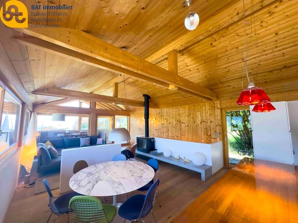 Chalet moderne de 4 pièces avec vue panoramique à Vercorin 2