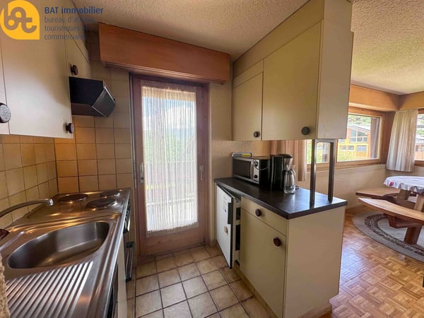 Appartement lumineux au centre de Vercorin - location touristique 9