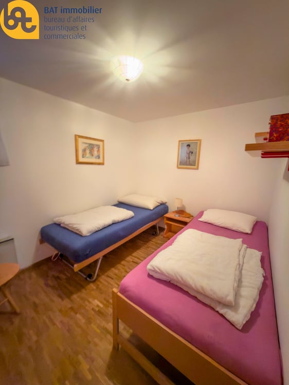 Location touristique - Agréable chalet à Vercorin avec vue sur la plaine 16